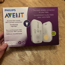 NIB Philips AVENT SCD720 DECT 1.9GHz Digital Audio Baby Monitor Tested
