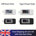 Type-C USB Tester Voltmeter Current Meter Charge Ammeter Power Voltage Detector