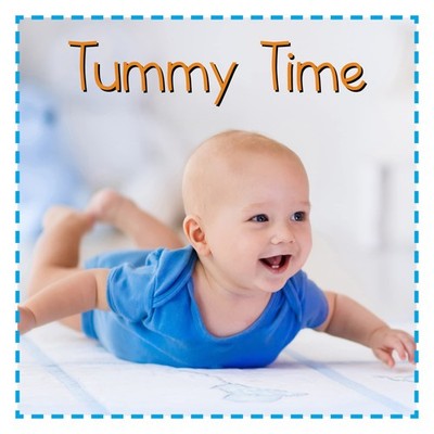 Tummy Time (Baby Firsts) - board book Flowerpot Press