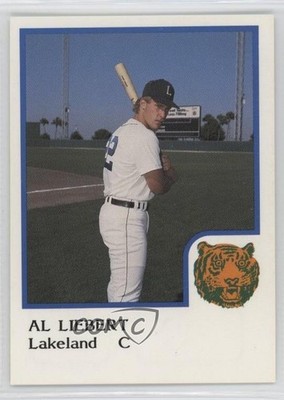 1986 ProCards Lakeland Tigers Allen Liebert Al Liebert 8d2