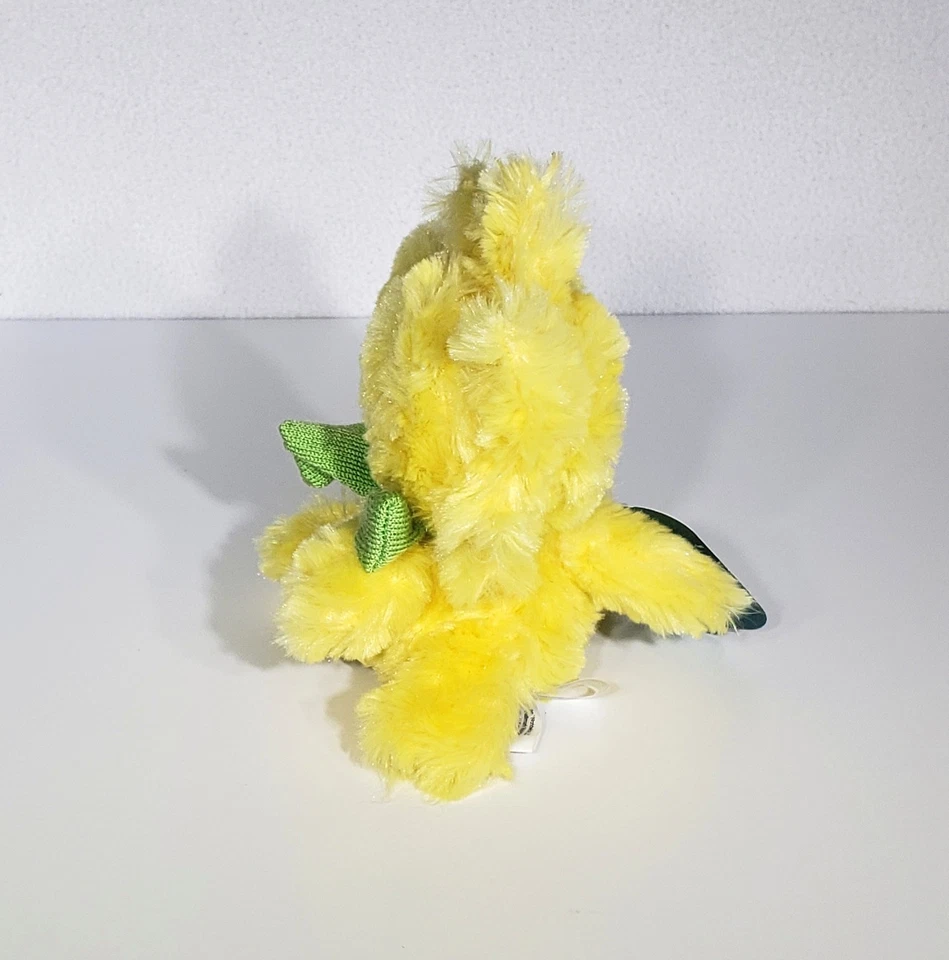 Juguete de peluche RARO Hallmark Peanuts esponjoso Woodstock amarillo pájaro agitado y chirrido 7" nuevo con etiquetas Foto 3 de 4