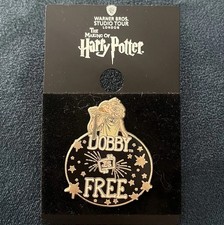Image of Dobby Is Free Enamel Pin Badge Harry Potter Official Warner Bros Studio London