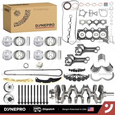 #ad #ad 1.6T Engine Rebuild Kit Crankshaft Timing For Hyundai Elantra Tucson Kia Optima $342.99