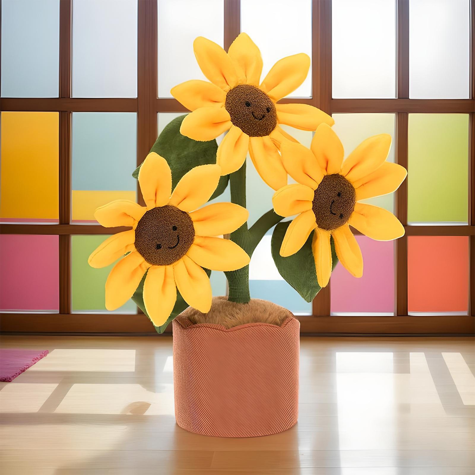 Amuseable Sunflower ひまわり ぬいぐるみ A bloom that never wilts