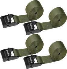 Heavy Duty Trail Game Camera Mount Straps 6.6 feet x 1 inch, Army green