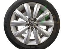 2013 VOLKSWAGEN PASSAT ALLOY WHEEL WITH TYRE 3AA 601 025 F