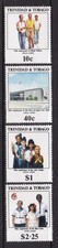 TRINIDAD & TOBAGO 1989 ANNIVERSARIES SET NEVER HINGED MINT