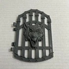 1983 MOTU Snake Mountain Wolf Gate Door Part Original He-Man Vintage Unbroken VG