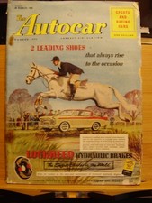 VINTAGE CAR AUTO MAG THE AUTOCAR 28 MARCH 1958 VANWALL ANGLIA SUNBEAM RAPIER