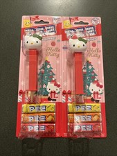 2025 Christmas Pez: Happy Holidays Hello Kitty  - New - Two Pack