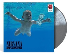 Nirvana- Nevermind- LP 2023 Ltd Ed Silver Vinyl Kurt Cobain Dave Grohl Grunge
