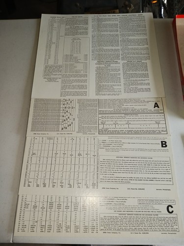 APBA Pro League Football Game, 3 Seasons Of Cards-Complete. 1970, 1974 and 1981 - Picture 5 of 18