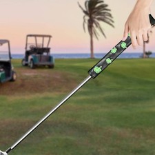 PU Leather Alignment Stick Protector Embroidered Patterns for Driving Range