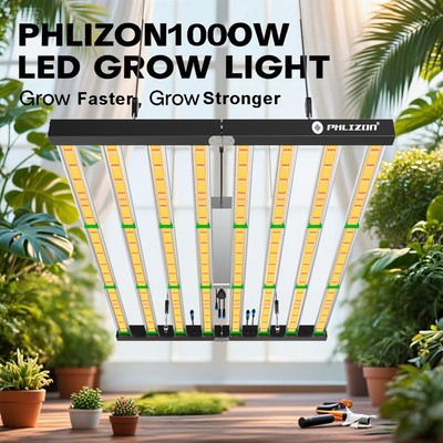 1000W 640W Spider LED Grow Light 8Bar Vollspektrum pflanzenlampe Zimmerpflanzen