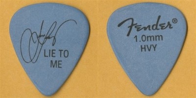 Jonny Lang 1997 Lie To Me concert tour signature band/stage Guitar Pick