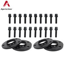 Spurverbreiterung VA 20mm HA 30mm FÜR BMW 5x120 72.6 Radschrauben Set