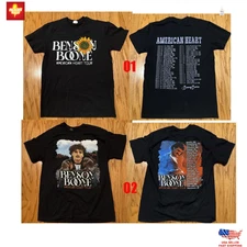 Benson Boone American Heart Tour 2025 T-Shirt Merch with Dates Cities