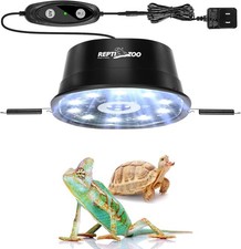 REPTI ZOO UVB Reptile Light with Dimming, LED UVB Light Bulb Fixture
