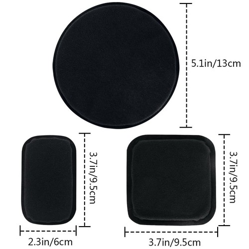 Universal Airsoft Helmet Pads Tactical Helmet Inner EVA Cushion Pad with Sticker - Picture 5 of 17