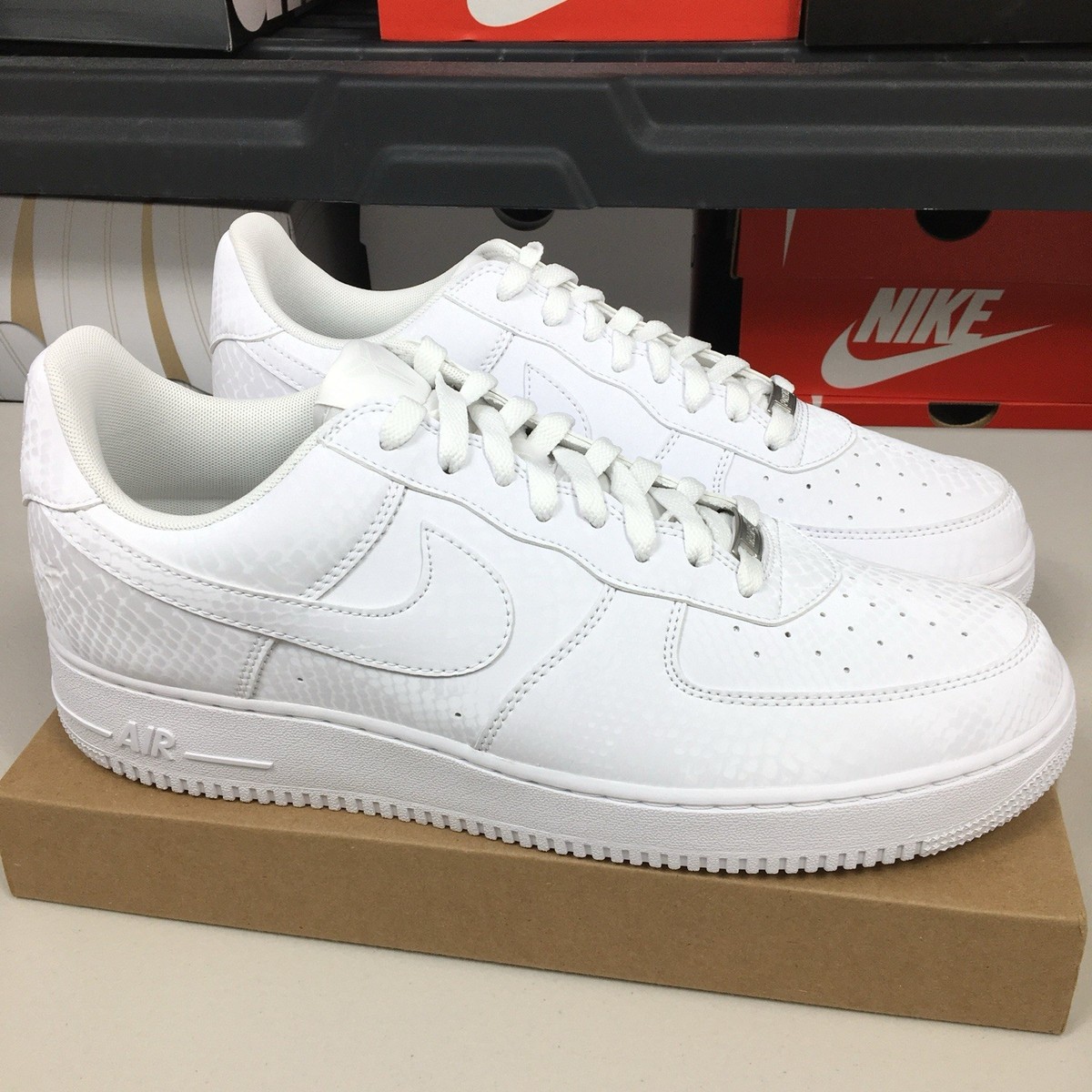 Nike Kobe Bryant Air Force 1 Low Forever White IB0018-100 Men's