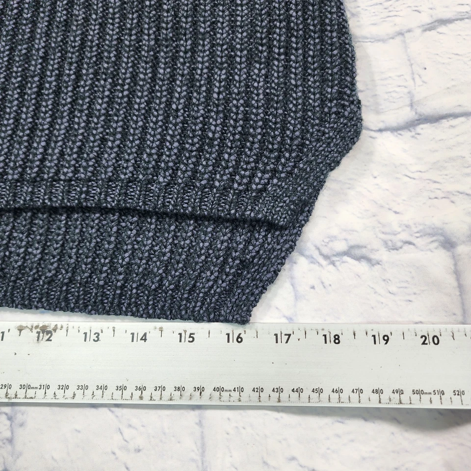 Calvin Klein 女式 L 码无袖罗纹针织毛衣上衣背心黑色大码 — 第 3/4 张图片