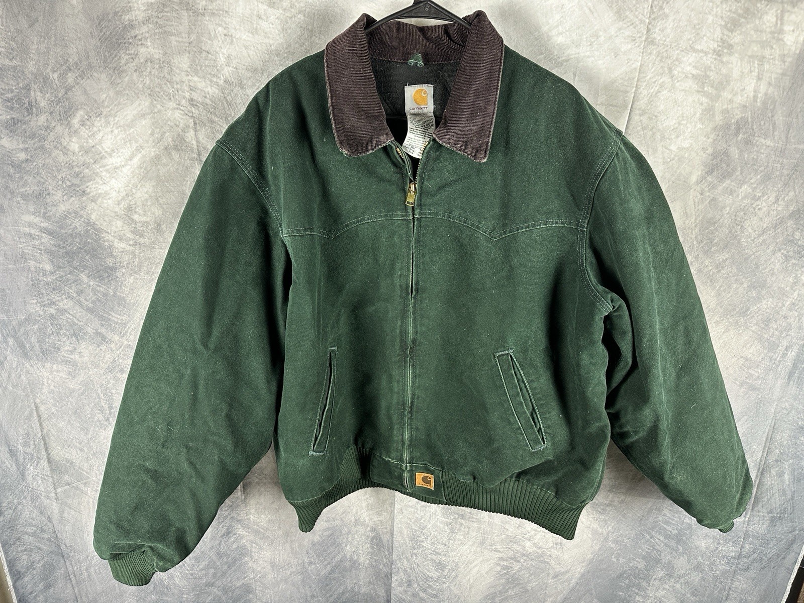 Vintage Carhartt Sante Fe Rare Green Jacket J14 SPC (2XL) Great Shape