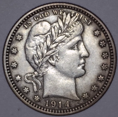 1914 Barber Quarter