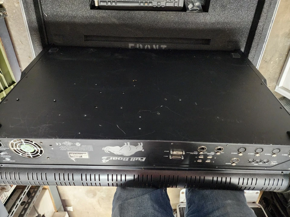 High End Systems Full Boar 4 Lighting Console in Road Case Whole Hog - Image 3 of 4