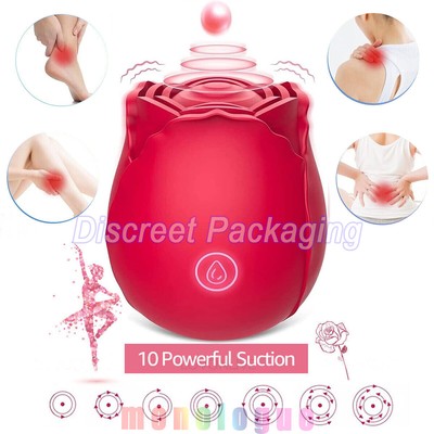 Rose-Massager-Sucking-Waterproof-USB-For-Female-Gift-Vibrater-Pain-Relief-Women