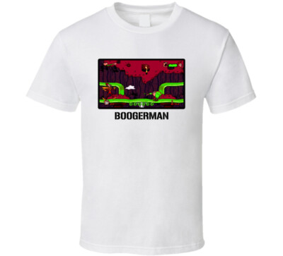 Boogerman Video Game Classic Retro Fan T Shirt