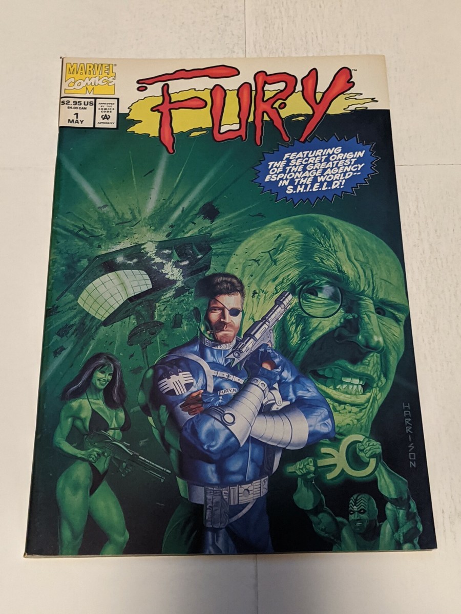 Fury #3 January 2002 Marvel Comics Nick Fury Ennis Robertson