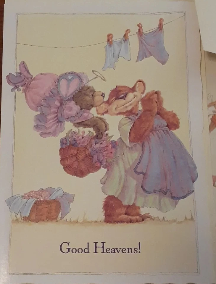 New Leanin' Tree Greeting Card & Env ~ What An Angel You Are ~ Elizabeth Miles - Image 2 of 4