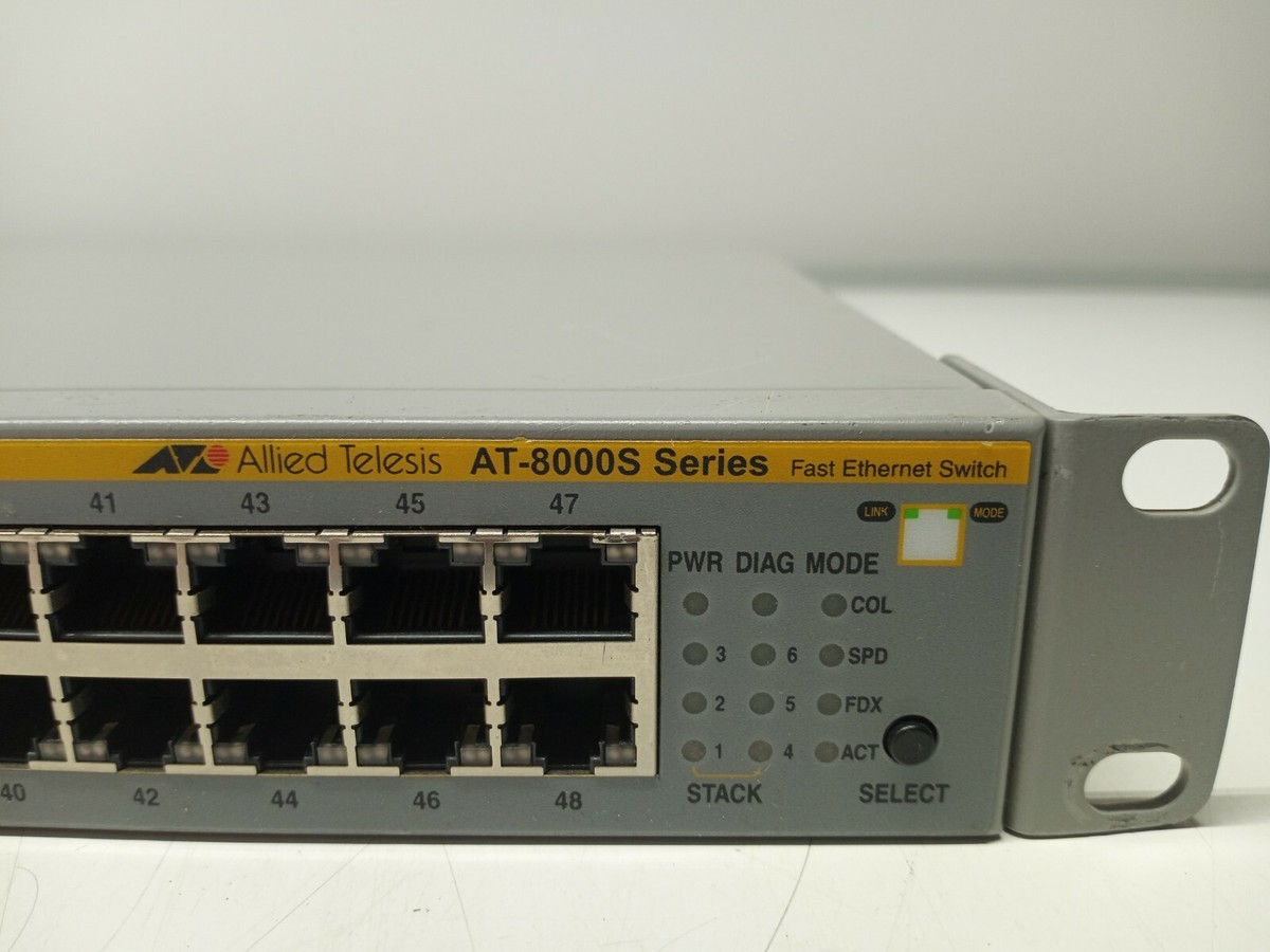 Allied Telesis AT (AT-8000S/24) 24-Ports External Switch Managed
