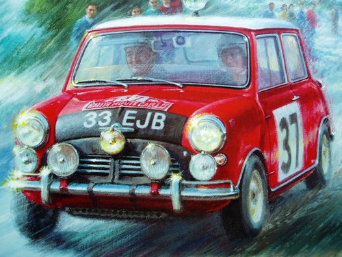 Tony Smith - First Mini Monte - Monte Carlo Rally - Print Only Ltd Edit 464/495 - Picture 4 of 12