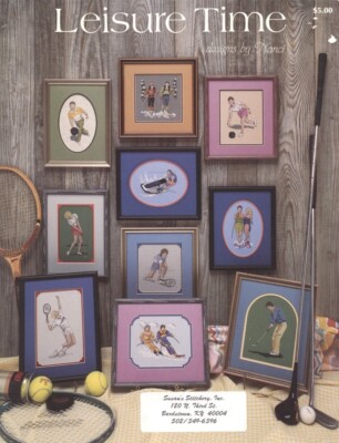 LEISURE TIME : Designs by Nanci - 10 Counted Cross Stitch Patterns