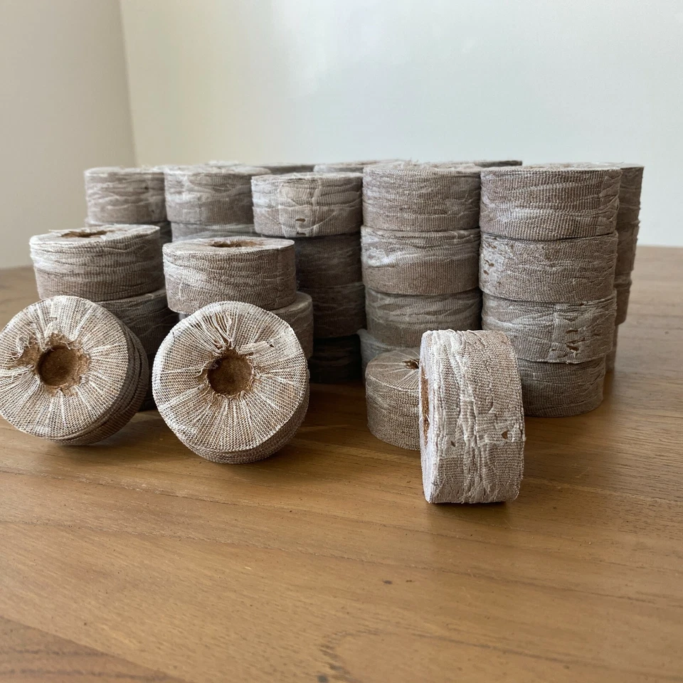 Jiffy Pellets Peat & Coir 52mm | Native Seeds Plants Tree Pots Propagation - image 2 of 3