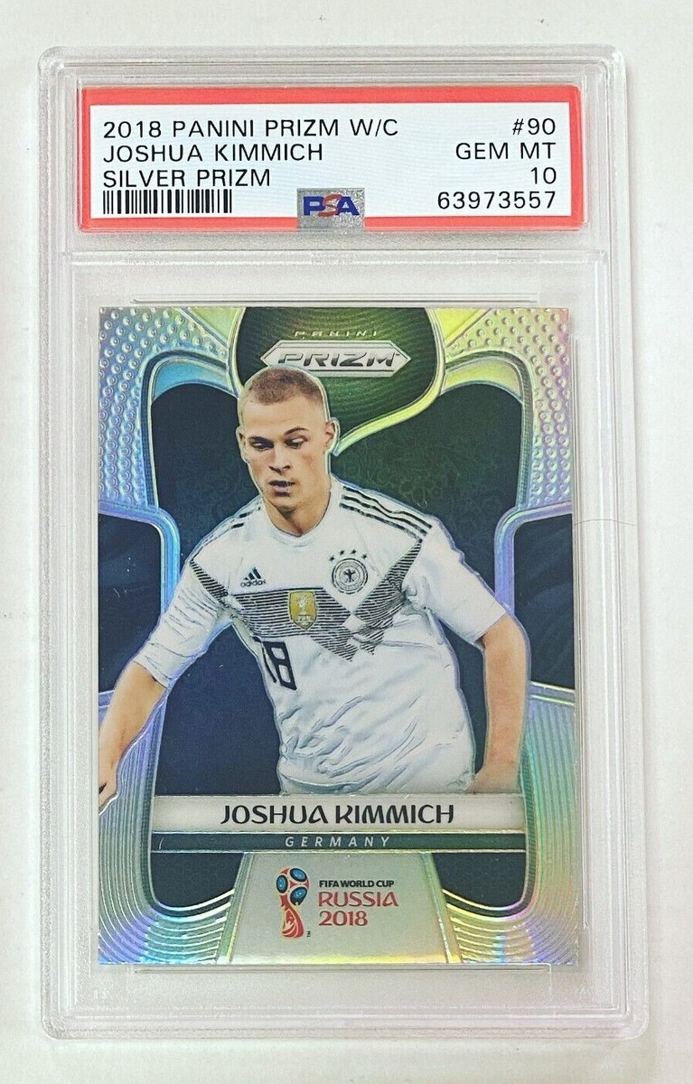 2018 Panini Prizm World Cup Joshua Kimmich Silver PSA 10 Germany