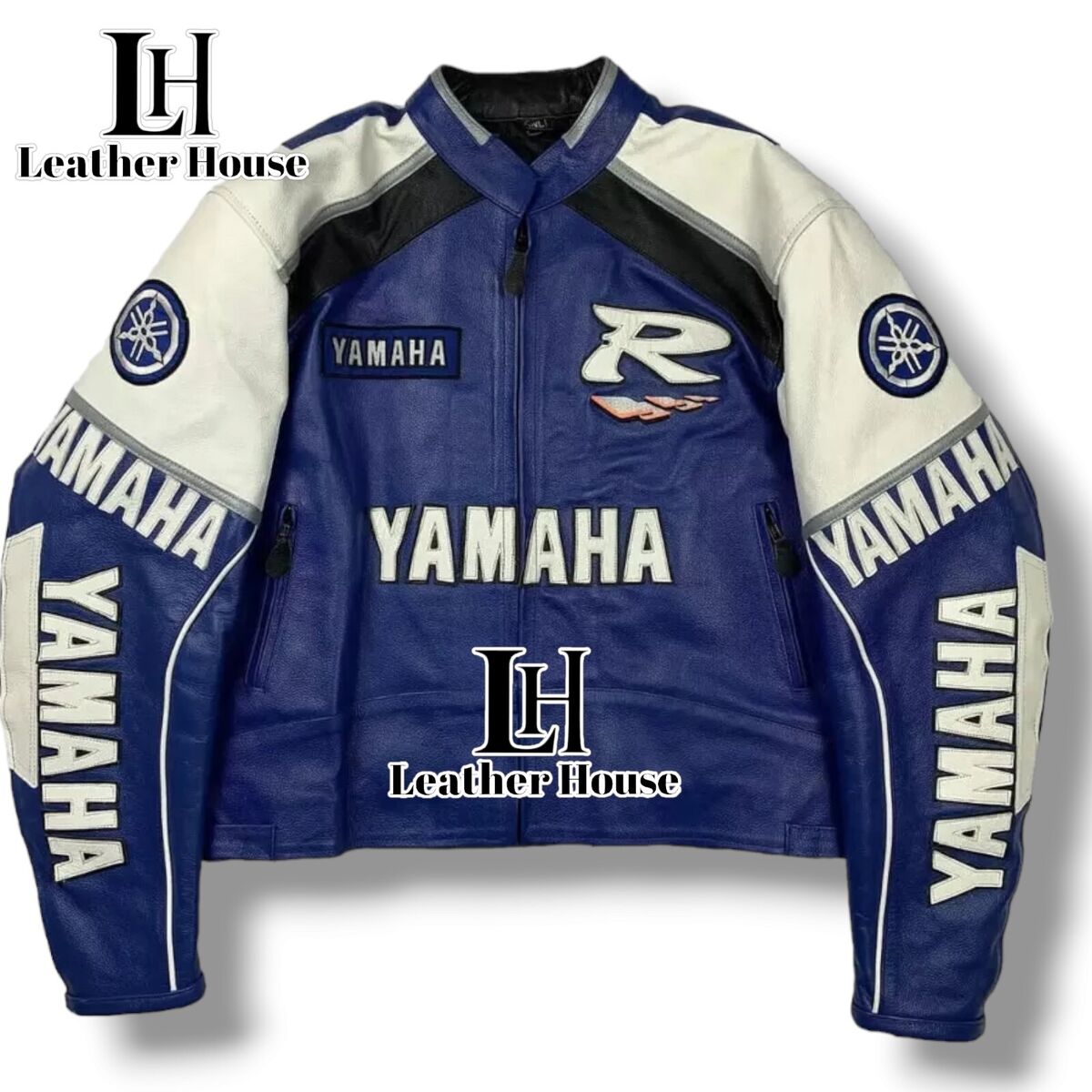 Yamaha Leather Jacket Yamaha Biker Racing Jacket | eBay Yamaha Leather Jacket Yamaha Biker Racing Jacket | eBay