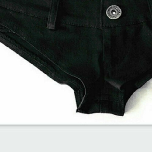 Micro mini pantaloncini donna pantaloni caldi jeans denim vita bassa slip mutandine S-5XL - Foto 9 di 10