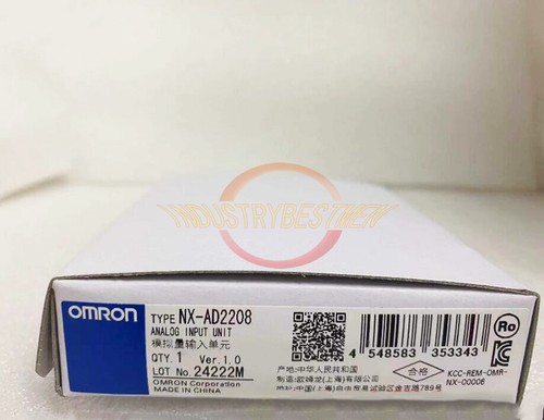 One Omron Analog Input Module NX-AD2208 New