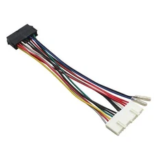 20P ATX To 2 Port 6Pin AT PSU Converter Power Cable For Computer 286 386 486