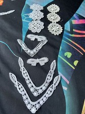 Lot de bordures et embellissements vintage en dentelle I, JAMAIS UTILISÉ