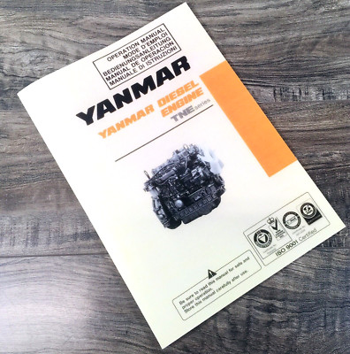 Yanmar 3TNE88 4TNE84 4TNE88 3TNE84T & 4TNE84T Diesel Engine Operators Manual