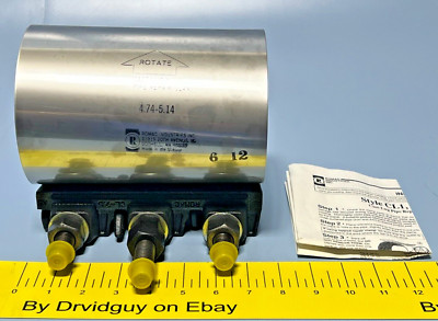 Romac Industries 171-051407000 Cast-Lug Pipe Repair Clamp; CL1 - 5.14 x 7-1/2