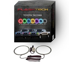 Rgb Multi Color Changing Led Halo Kit For 2005-2011 Toyota Tacoma Headlights