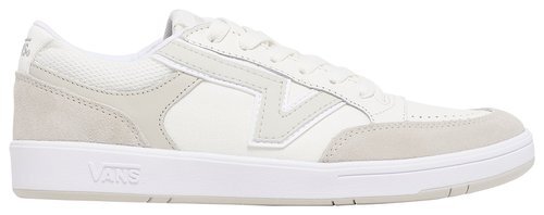 Vans White Grey Womens Lowland Sneakers Size US 6 Casual Shoes-image