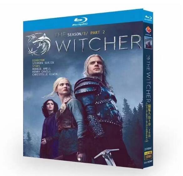 The Witcher 3：The Complete Season 3 Part 1 TV Series 2 Disc All Region  Blu-ray