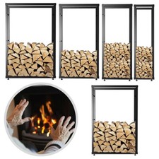 Kaminholzregal Brennholzständer Feuerholzregal Kaminholzständer Metall 100x150cm