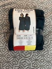 32 Degrees Heat Women's Hooded Cozy Plush Sleep Lounger Hoodie, S/M NEW