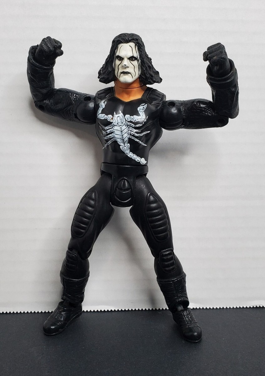 WWE WCW Sting Marvel 1999 6 Inch Wrestling Action Figure Vintage | eBay